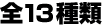 全13種類